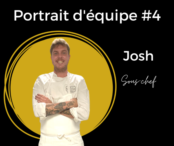 Interview de Joshua Cairns (sous-chef) – Présentation de l’équipe cuisine du Restaurant Dans le Noir ? Nantes